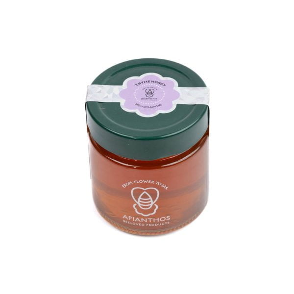 thyme organic raw unfiltered honey 280g