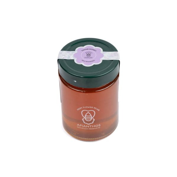 thyme organic raw unfiltered honey 415g